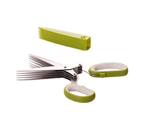 ourbest Ciseaux à herbes 5 cutter-stainless Cis...