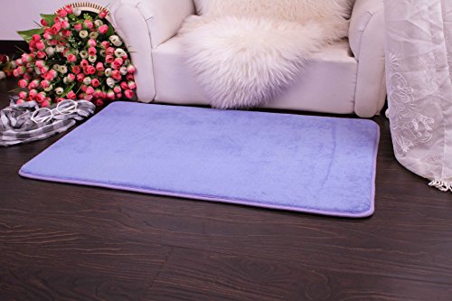 LQK Coral fleece pavées modernes Tapis,(bleu) coral fleece,24x80 cm code EAN 9100129458124 