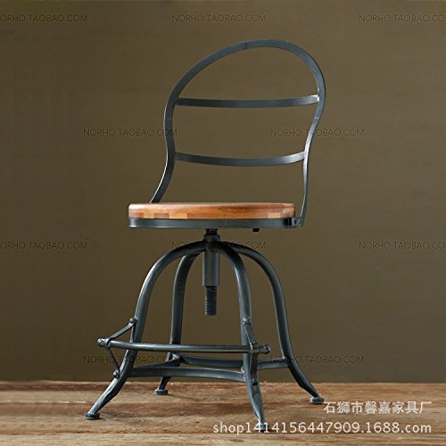 Meubles-chaises en bois fer forgé vintage,ancie...