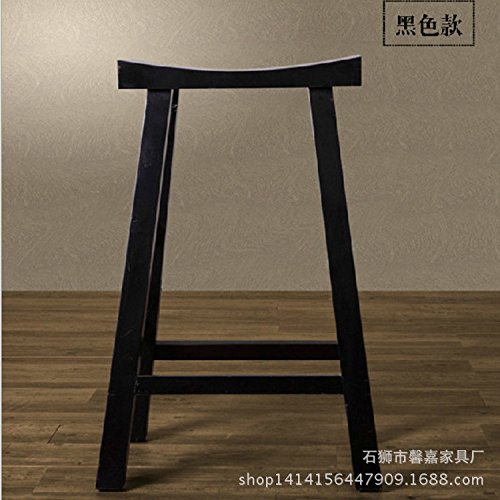 Meubles-chaise haute en bois massif,25*40*75cm,...