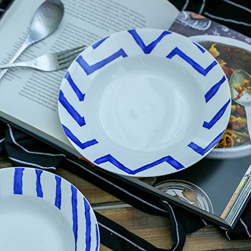 PLATEAU Creative plats occidentaux simples Creative Ceramics Petit déjeuner Plateau fruits et légumes Plate Plate italienne Dinner Plate code EAN 9115436288630 