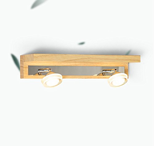 Led bois Lampes Salon Applique Chambre Lampe de...