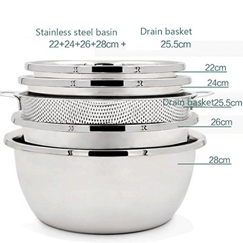 En acier inoxydable pots panier de vidange thic...