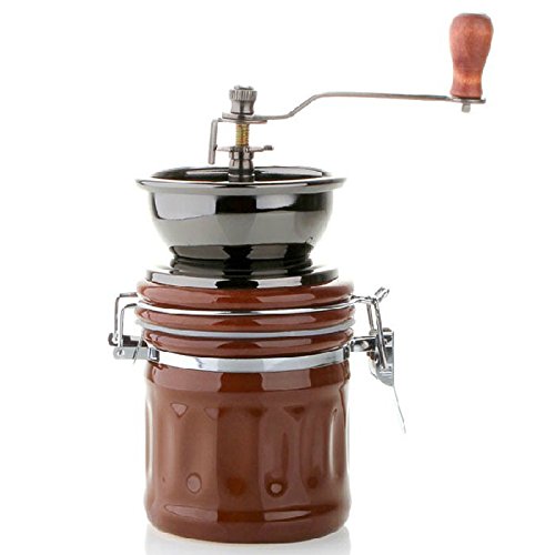 zb-kafeiyongju Retro manivelle - petit mšŠnage en cšŠramique - šŠchelle Grinder Machine š€ cafšŠ code EAN 9128475033048 