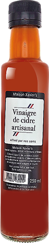 MAISON XAVIER’S VINAIGRE DE CIDRE ARTISANAL code EAN 9130244 