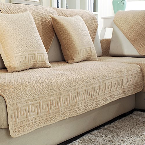 New day-Canapé simple coussin tissu peluche mod...