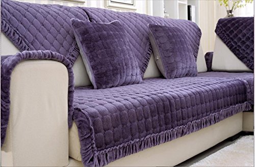 New day-Hiver épaisse en peluche coussin de can...