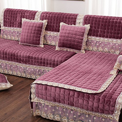 New day-Canapé en flanelle coussins antidérapan...