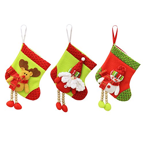 Forepin® Lot de 3 Styles Bonbons Chaussettes Ba...