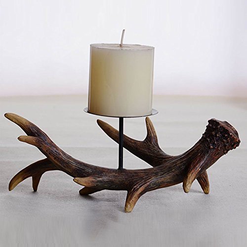 Loopsd Angle Résine Antique Elk Chandelier Déco...