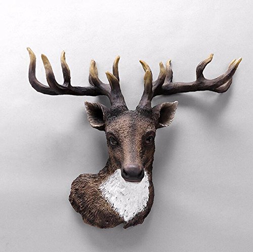 Loopsd - American Retro Style Deer Mur décoré d...