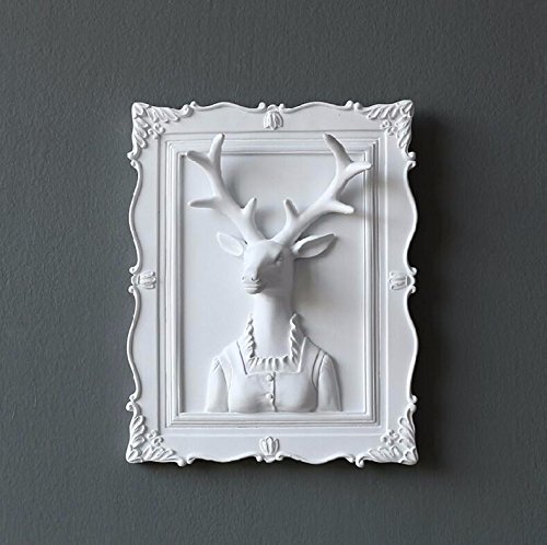 Loopsd American Home Decoration Deer Head Bar d...