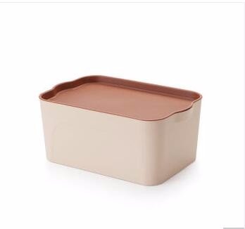 Boîte de rangement en plastique épais avec couv...