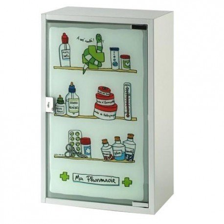 Armoire à pharmacie 'Ma pharmacie', Derrière La...