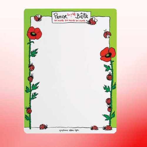 MEMO MAGNET COCCINELLE