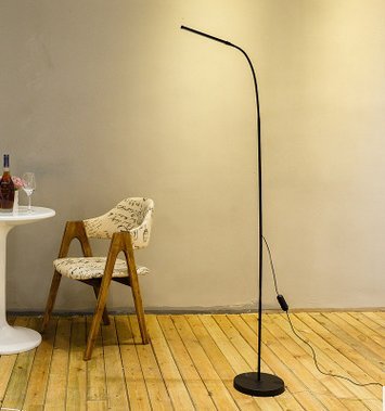 DCL Metal moderne 1-light ,H175cm,Lampadaire noir