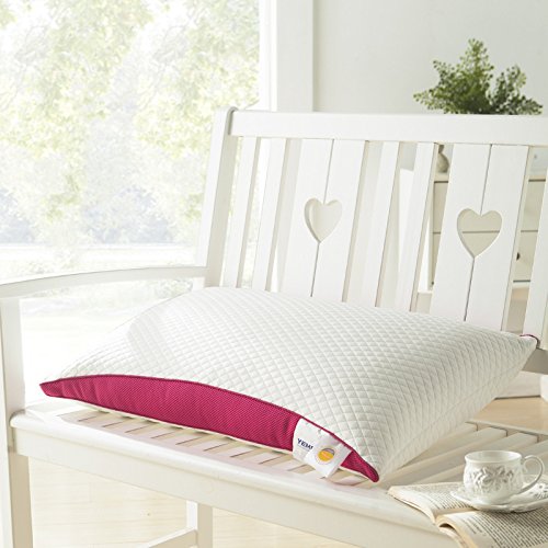 Yu oreiller en velours de coton en mousse à mém...