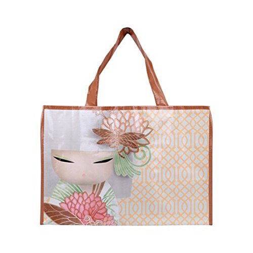 Porte-clés Charm Kimmidoll Miso - Perles Roses Et Métal - Longueur 16 Cm - Occasion Parfait état
