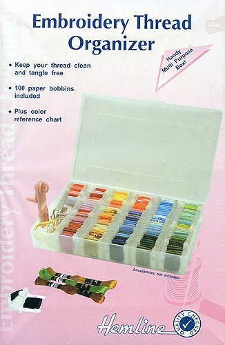 - grande boîte de fils de broderie - boîte de r...