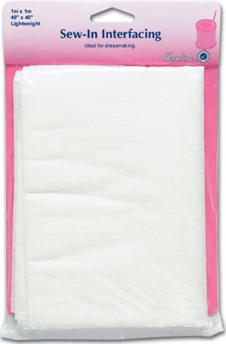 Entoilage 1mx1m à coudre