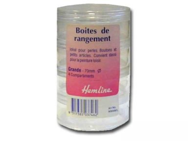 Couture Loisirs - Boites De Rangement Transpare...