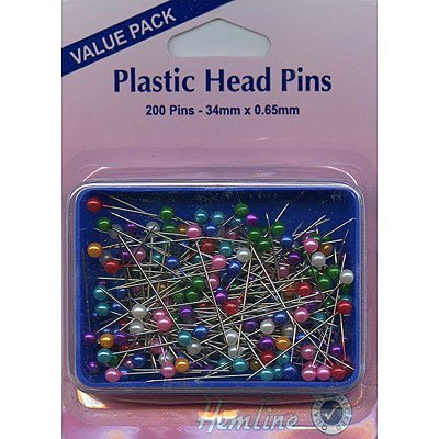 - epingles de couture colorées - plastique - 34...
