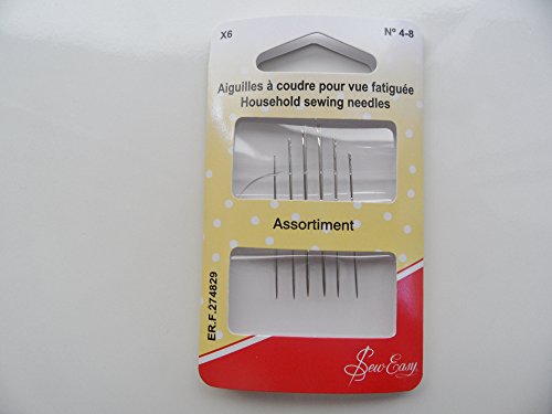 Aiguilles magiques à coudre à la main vue fatig...