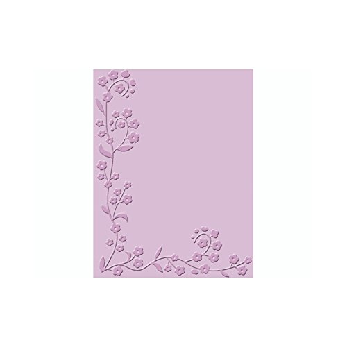 Craft Conc Plaque pour gaufrage motif florette code EAN 9332839000168 