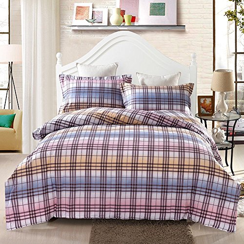 100% denim linge de lit en coton sergé à double...