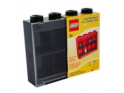 Lego vitrine de rangement noir mini figurines 8...