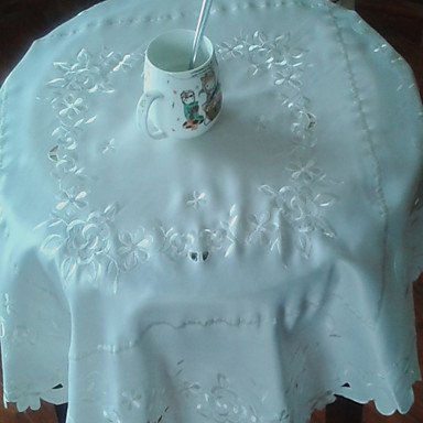 ZYT 1 Mélange Poly/Coton Carré Nappes de table