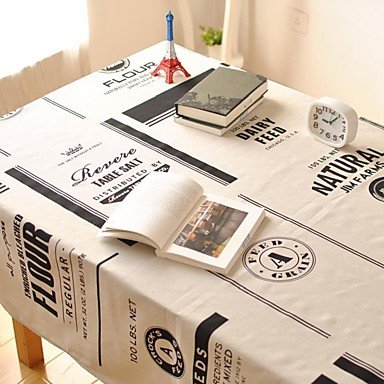 ZYT mots motif nappe mode hotsale de haute qual...