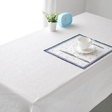 ZYT blanc pur tissu de table mode hotsale de ha...