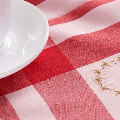 ZYT 1 Mélange Lin/Coton Carré Nappes de table /...