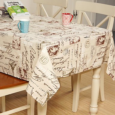 ZYT Coton mélangé Rectangulaire Nappes de table . 140cm*140cm 9364851879439 ZYT Home ZYT Coton mélangé Rectangulaire Nappes de table . 140cm*140cm 9364851879439 ZYT Home