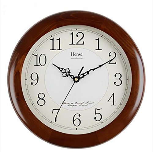 De style européen en bois Horloge murale Muet S...