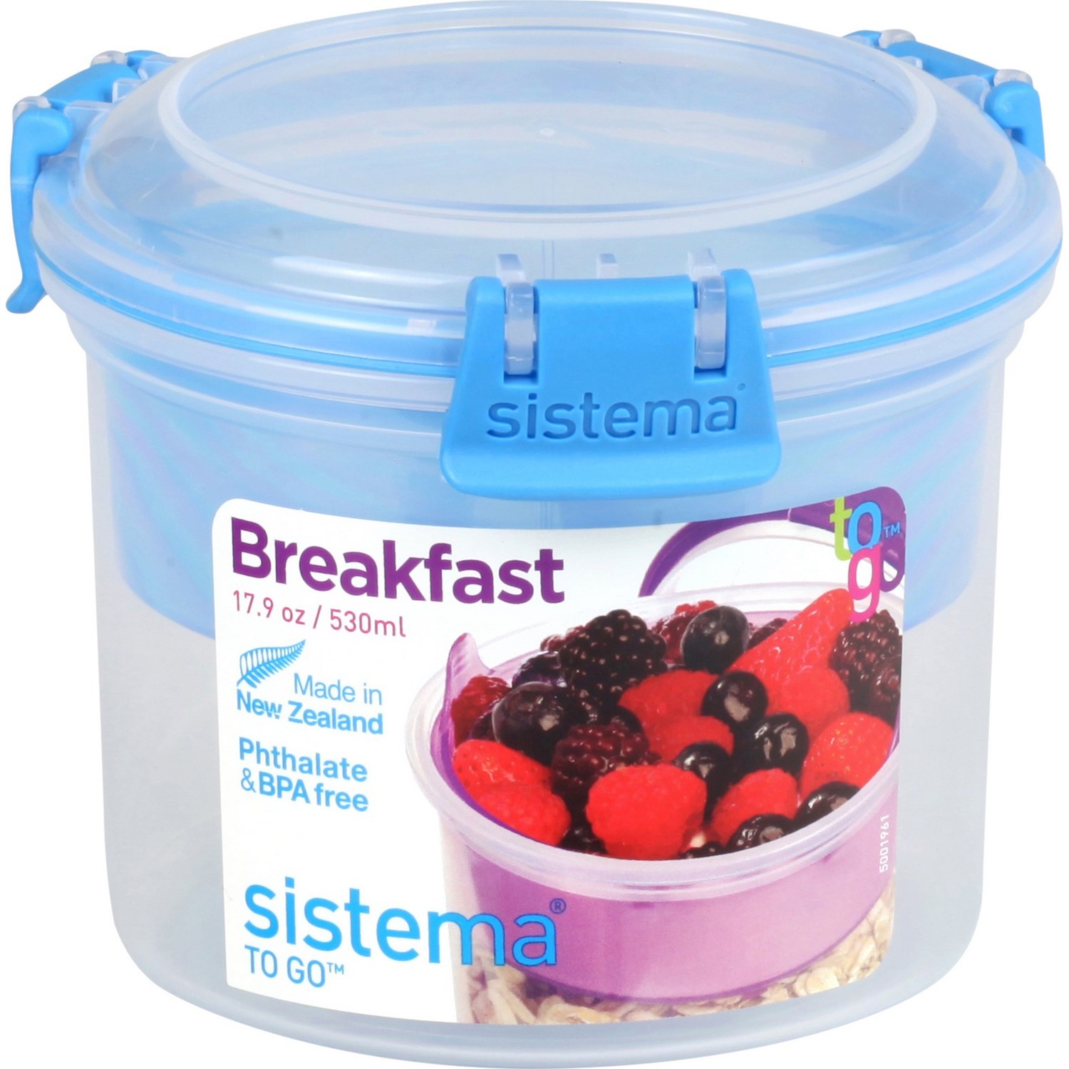 Boite repas Breakfast 530 ml SISTEMA