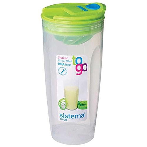 Si25378 to go shaker plastique vert 45 x 35 x 2...
