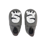 BOBUX Chaussons en cuir Soft Soles Zèbre Gris L code EAN 9420057352197 