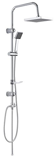 Ry-s002 set de douche carrée en acier inoxydabl...