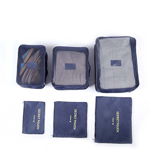 Sac Voyage 6 Pieces Costume Vêtements Voyage Vo...