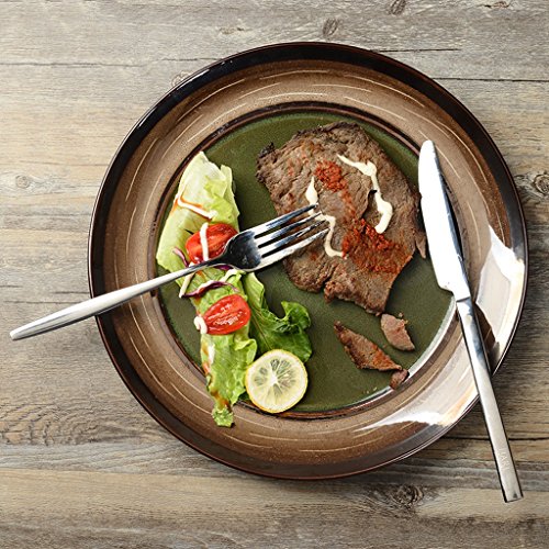 Accueil Pottery Steak Dish Western - Western St...