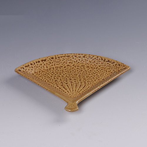 Plats occidentaux Creative Ceramic Plate Fan - ...