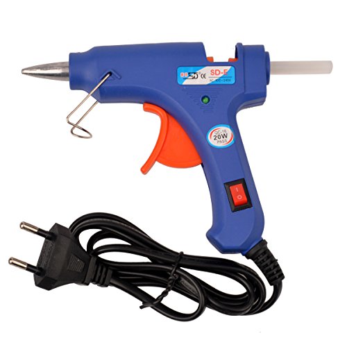 Ckeyin CkeyiN®Pistolet à colle chaude avec 25pcs Bâtons de colle à haute température 20W code EAN 9453600231168 
