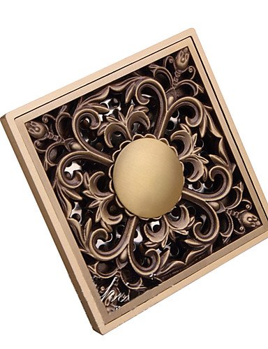 LEBULI LBLI Drainage Cuivre Antique Fixation Murale 100*100*50 Laiton Antique , antique brass YS-PJ #9431 code EAN 9456941790363 