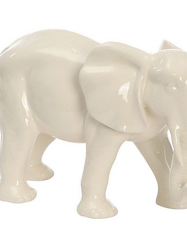 LBLI allen grand éléphant en céramique d'orneme...