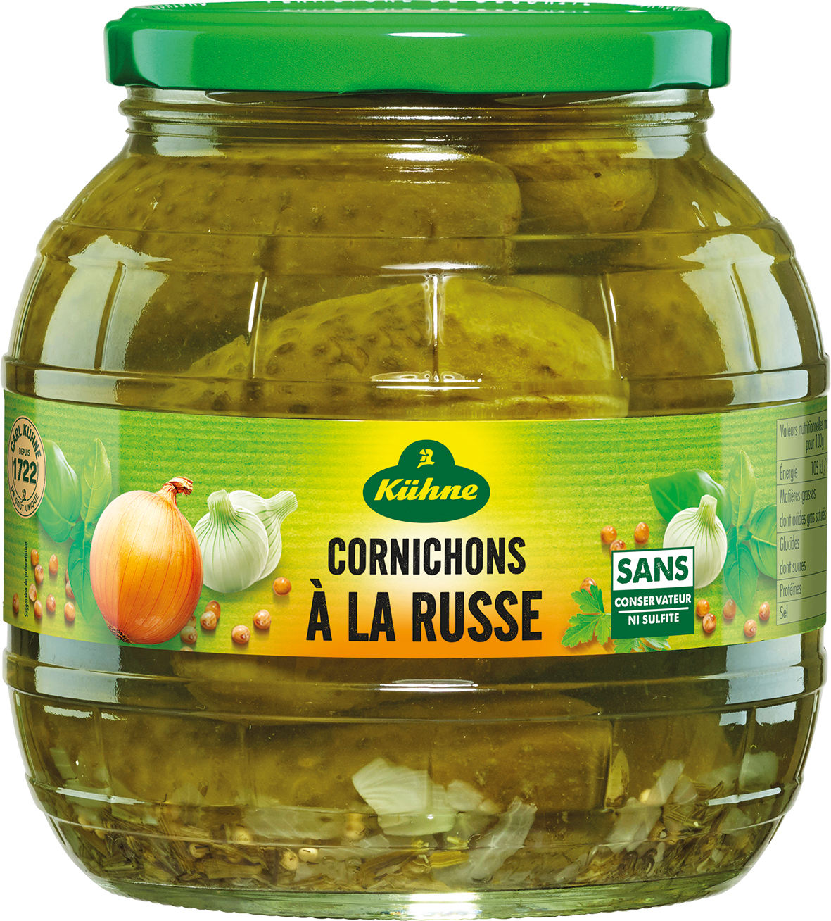 CORNICHONS À LA RUSSE 9457816420333 KÜHNE CORNICHONS À LA RUSSE 9457816420333 KÜHNE