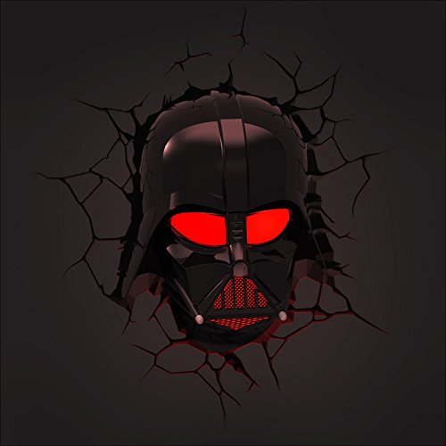 Darth vader 3d led wandleuchte