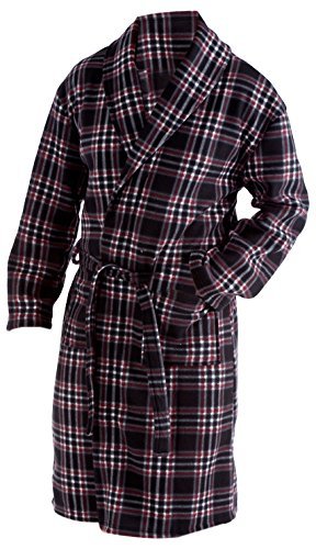 Octave Peignoir pour homme d'hiver en polaire/peignoir ultra doux, chaud et confortable -  multicolore - small code EAN 9480000075030 