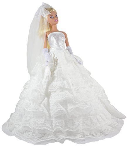 ADM 1013 - Robe de mariée romantique (sans poup...